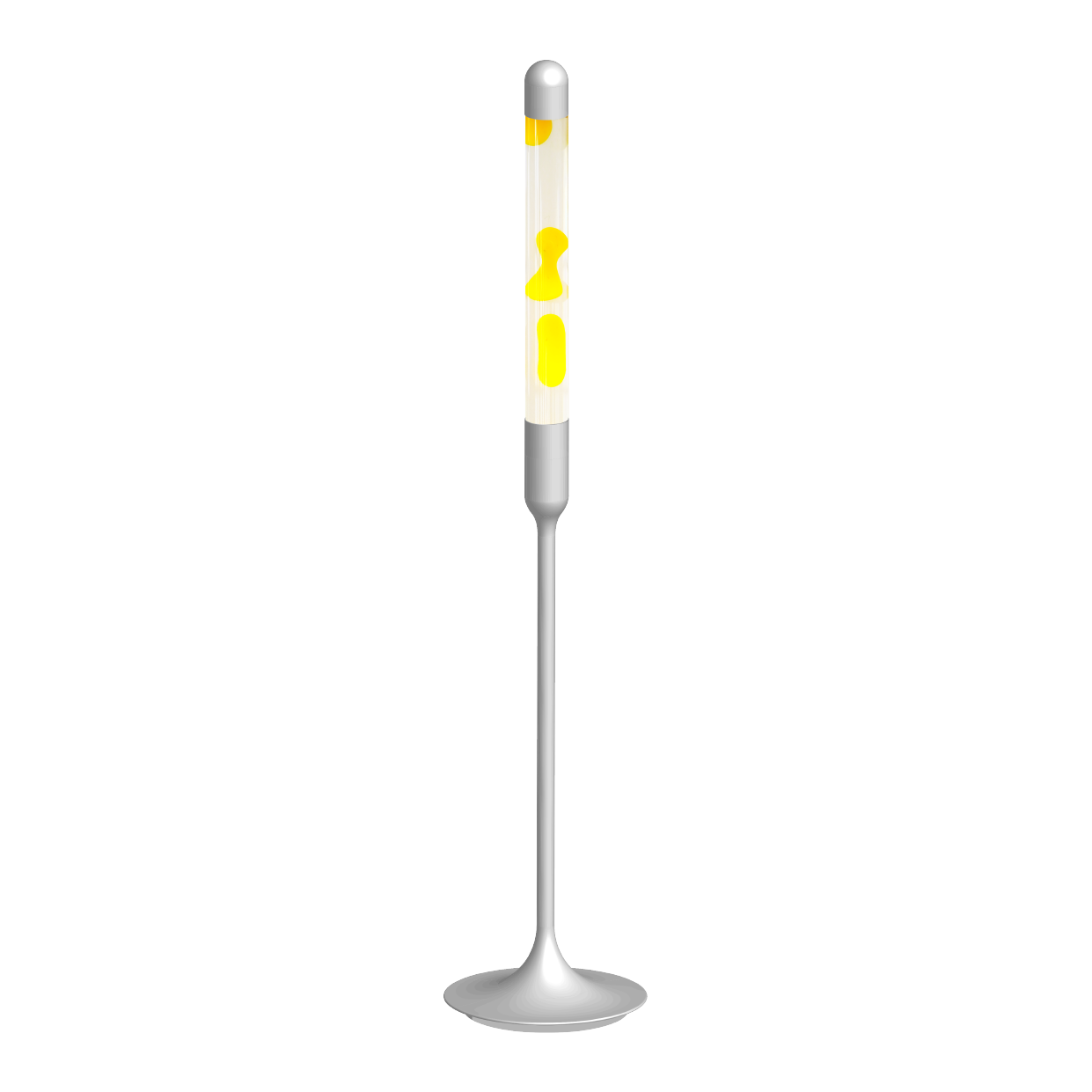 SUBLIME Series Lava Lamp | Yellow & Clear