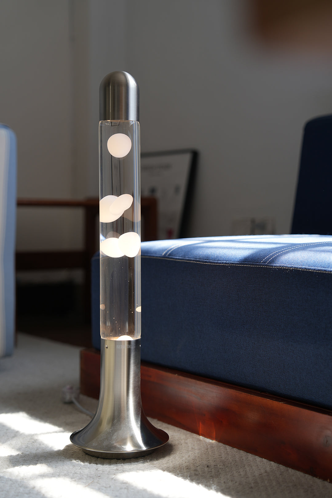 RETRO THINC ラバランプ RETRO THINC SUBLIME Series | White & Clear Lava Lamp | 24
