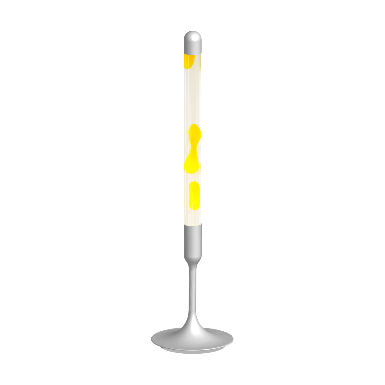 SUBLIME Series Lava Lamp | Yellow & Clear