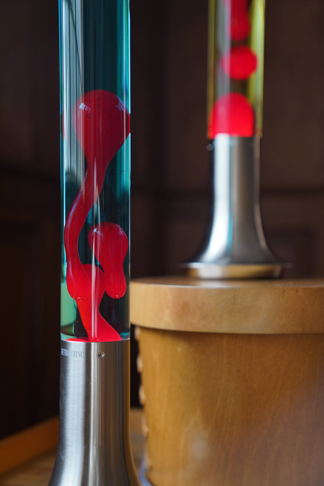 RETRO THINC SUBLIME Series | Red & Blue Lava Lamp | 24