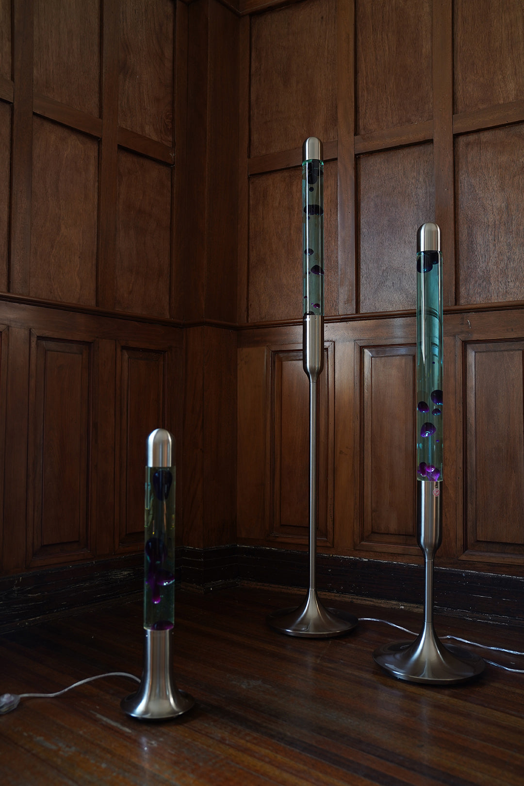 RETRO THINC SUBLIME Series | Purple & Light Blue Lava Lamp | 24
