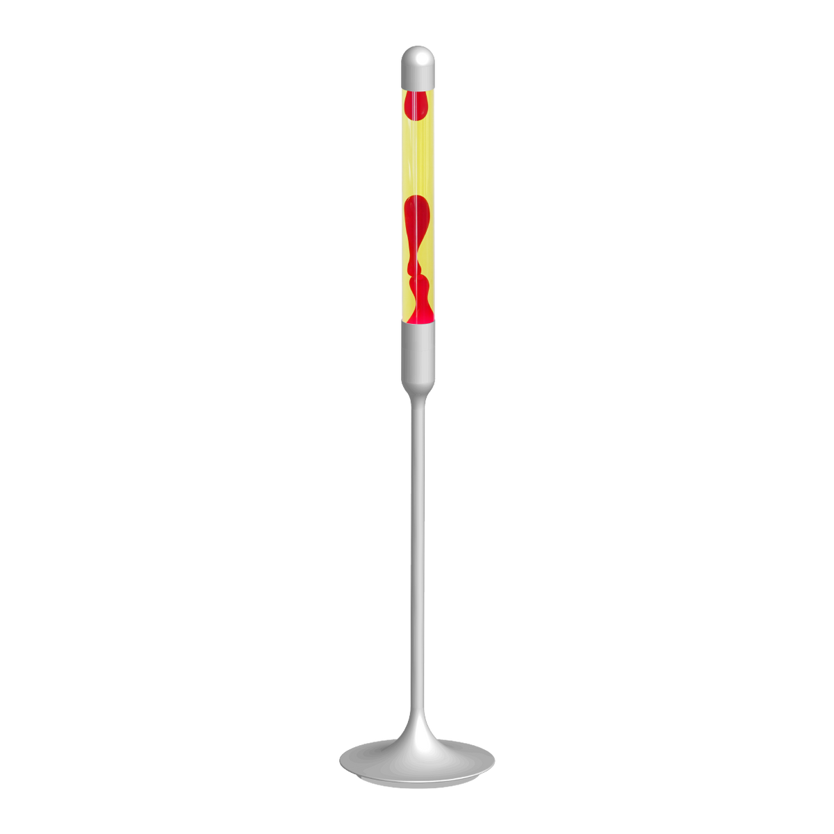 SUBLIME Series Lava Lamp | Red & Yellow