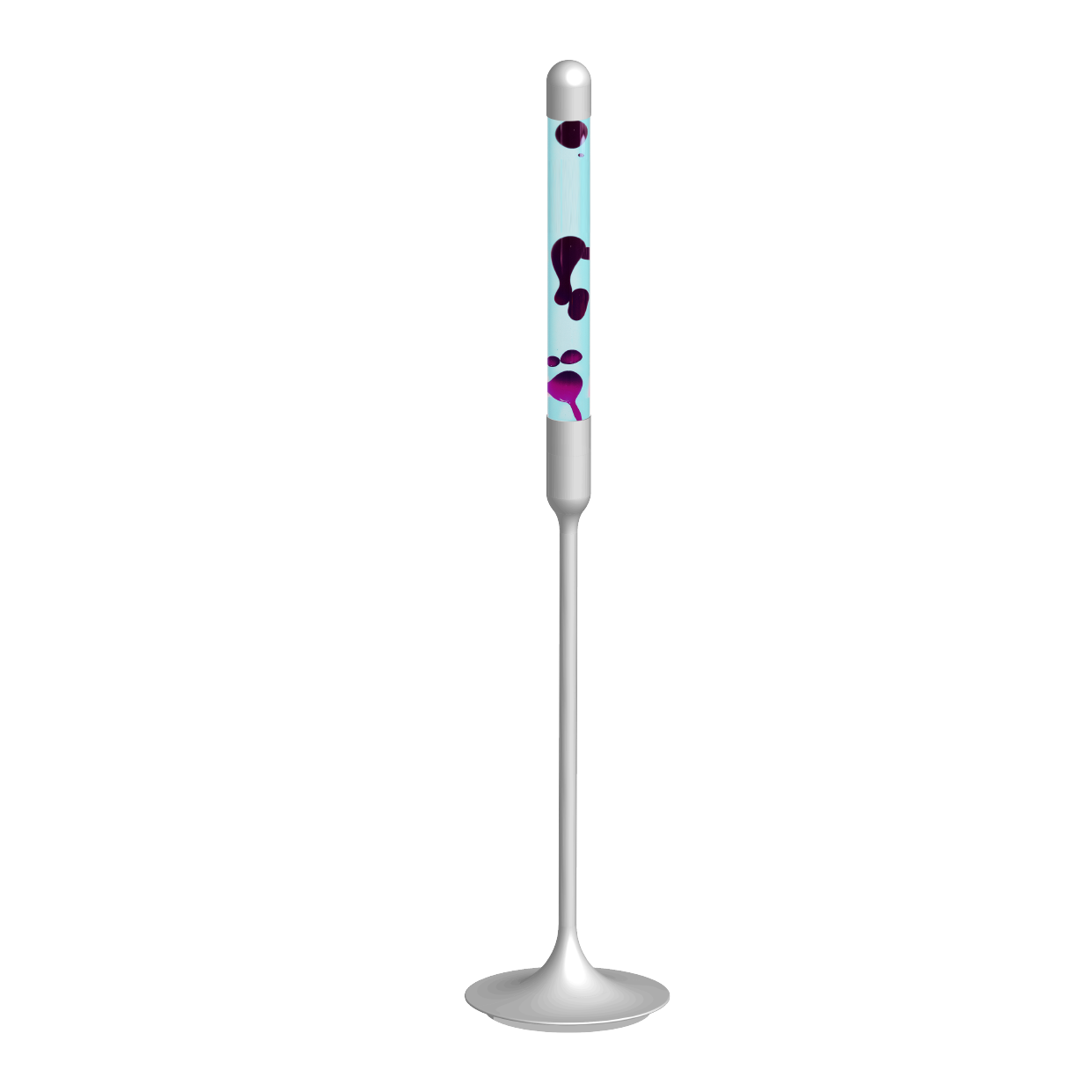 SUBLIME Series Lava Lamp | Purple & Light Blue