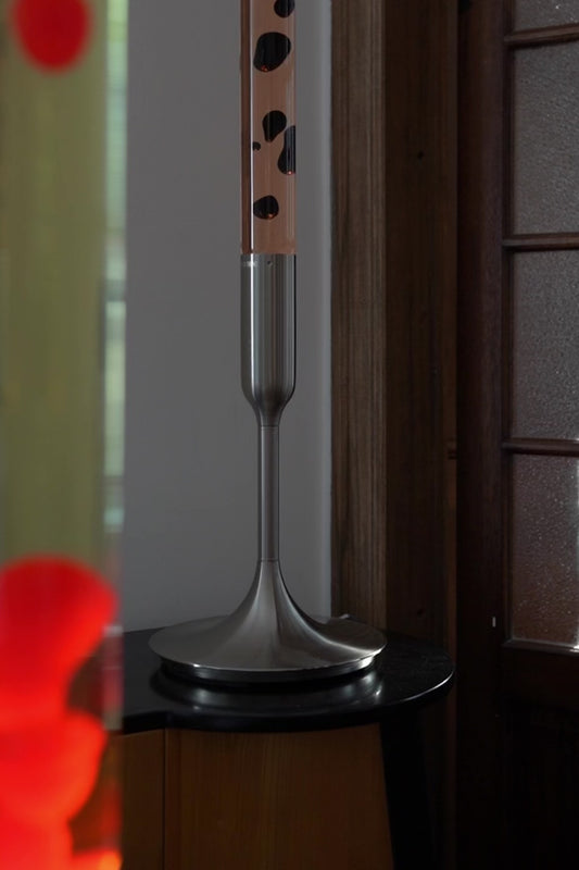 SUBLIME Series Lava Lamp | Black & Tea