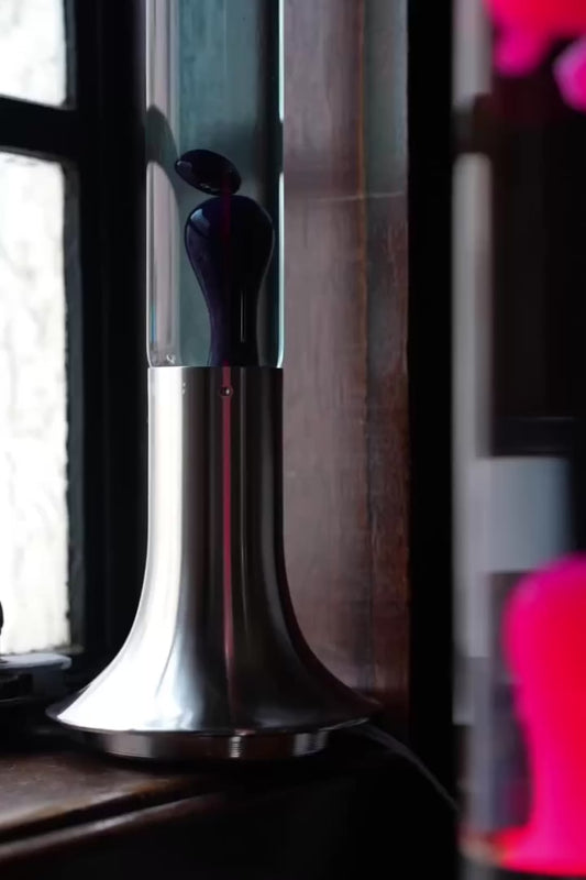 SUBLIME Series Lava Lamp | Purple & Light Blue